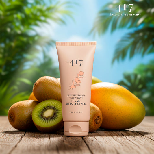 Crème hydratante pour les mains – Kiwi & Mango
