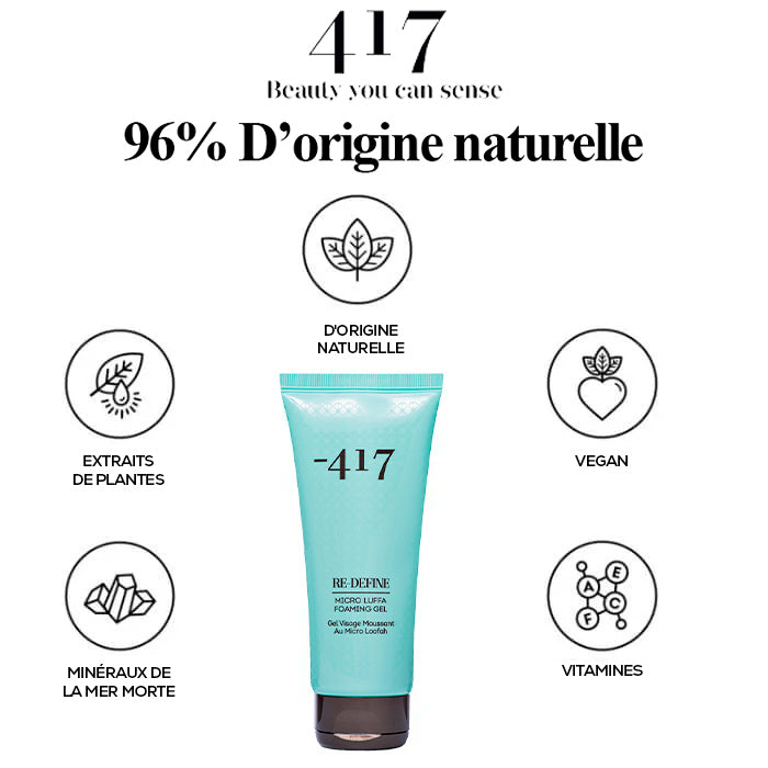 Gel Moussant Visage aux Micro-Grains de Luffa