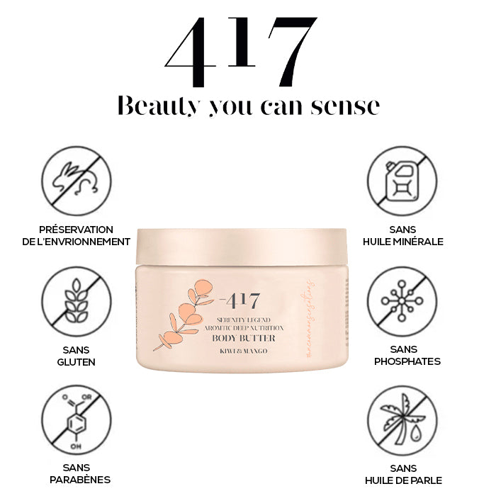 Beurre Corporel Aromatique – Kiwi & Mangue