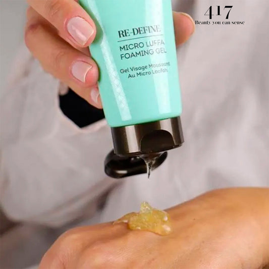 Gel Moussant Visage aux Micro-Grains de Luffa