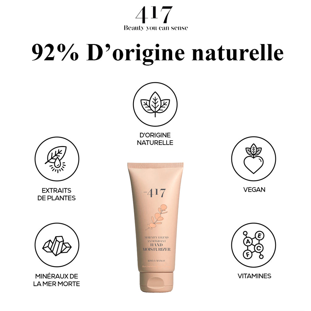 Crème hydratante pour les mains – Kiwi & Mango