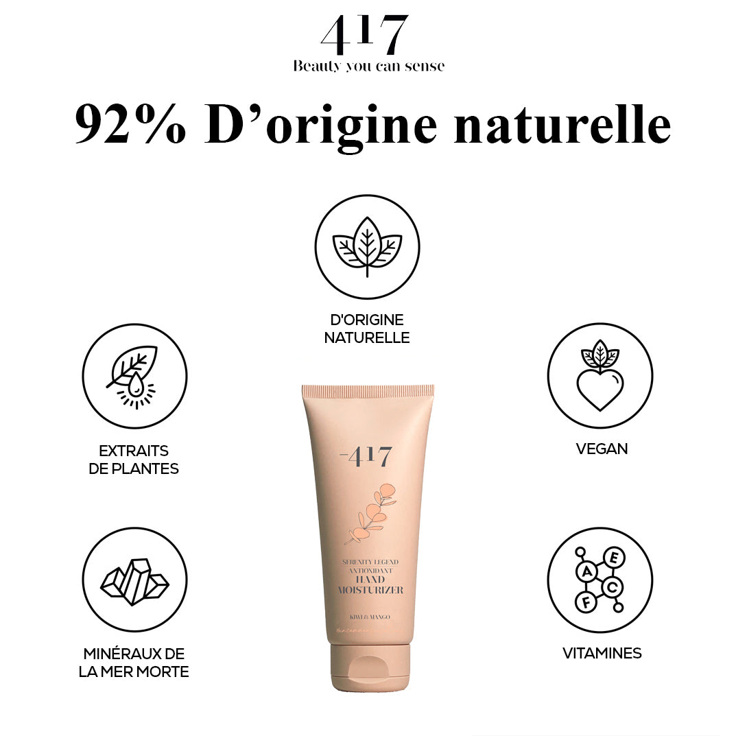 Crème hydratante pour les mains – Kiwi & Mango