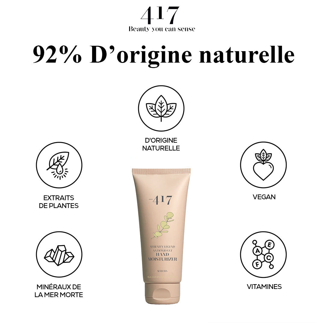 Crème hydratante pour les mains – Matcha